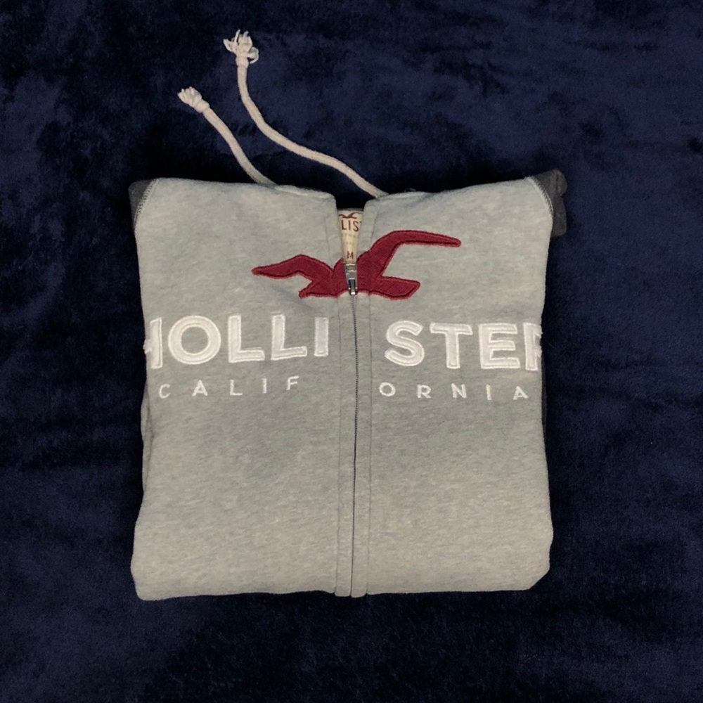 Hollister - Gray hoodie (M)
